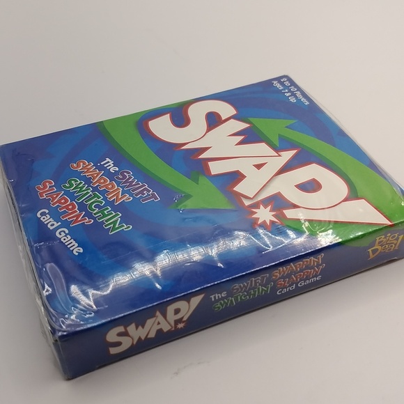 Swap The Swift Swapping Switching Slapping Card Game 2002 Box Edition SEALED - Picture 3 of 11